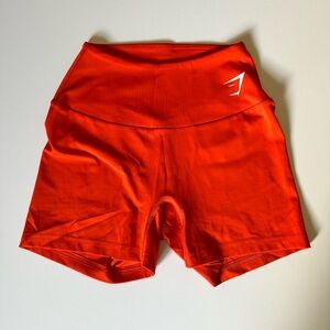 Gymshark Orange Training Tight Short